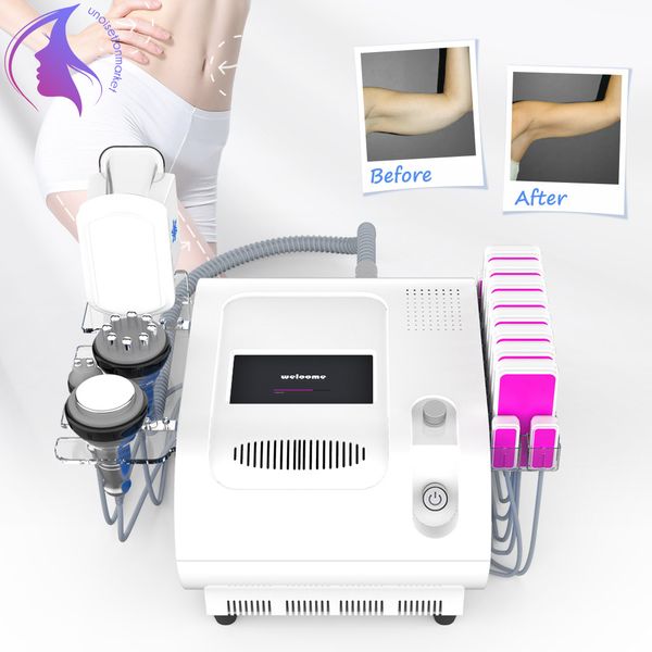 

5 in1 cavitation e cold slimming body pn rf vacuum cooling machine spa