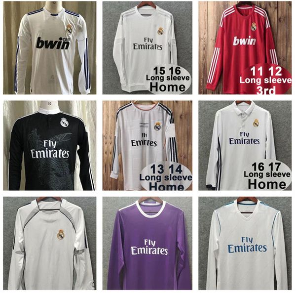 

13 14 15 16 ronaldo real madrid soccer jersey 11 12 17 retro benzema football shirt james camiseta de futbol pepe sergio ramos maillot high-, Black;yellow