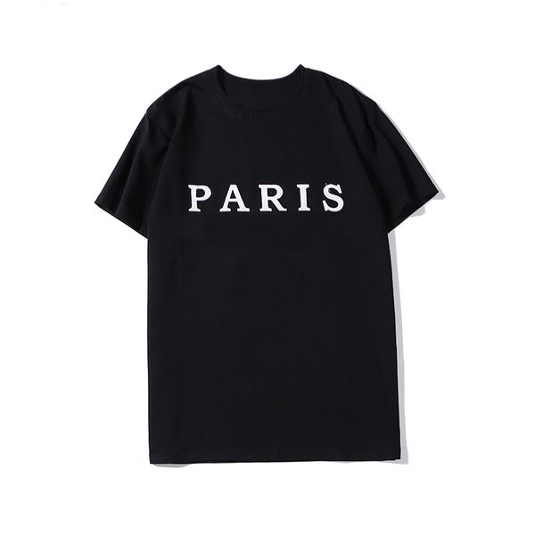 

mens short t shirt fashion letter printing mens designer shorts sleeves black white men women hip hop tees leisure s-2xl, White;black