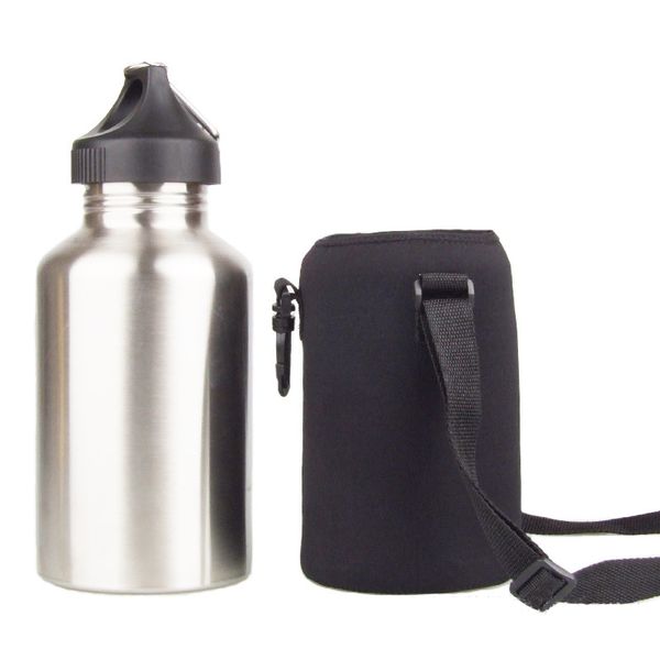 

2000 ml sports bottle bag cover single-layer anti-drop water cup cover thermal insulation customize logo