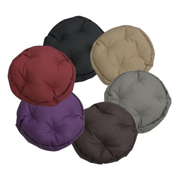 

round bar stool cover cushion elastic chair seat home protector covers