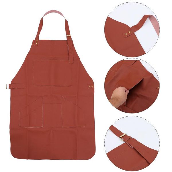 

aprons leather barber apron protective hairdressing home salon professional