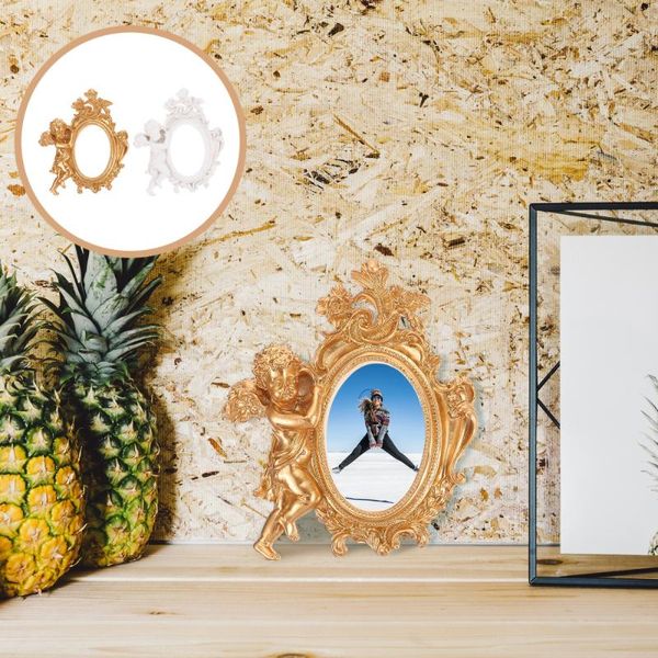 

frames 2pcs vintage picture deskpo frame holder display