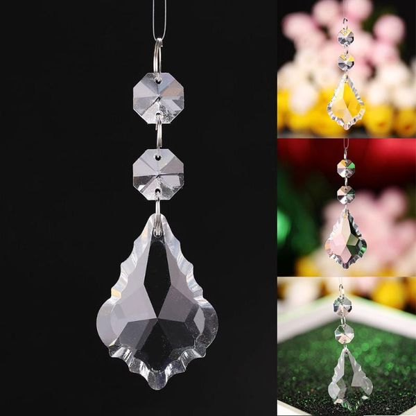 

50mm pendant octagon bead artificial crystal lamp decoration chandelier