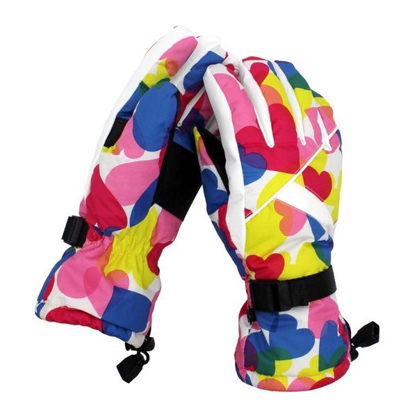 

ski gloves women's winter thermal warm waterproof windproof snow snowboard 10 colors women