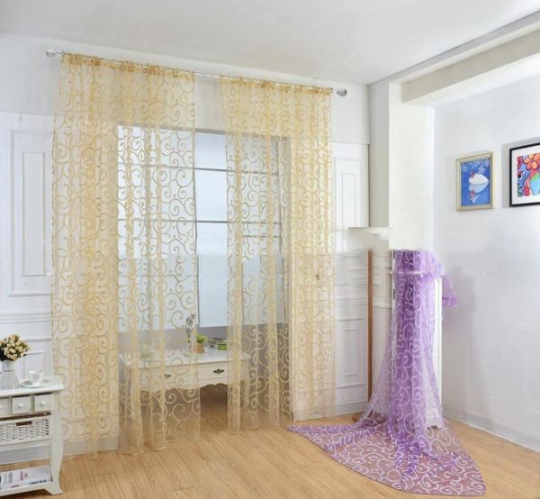 

blinds 128 large hook flocking curtain window screen multicolor