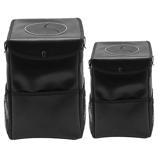 

car organizer rear seat back storage bag multi hanging pocket trunk auto stowing tidying interior accessories