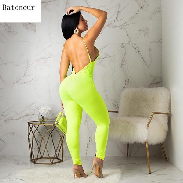 

women's jumpsuits & rompers women v neck adjustable sling jumpsuit deep backless fashion sleeveless solid full length skinny, Black;white