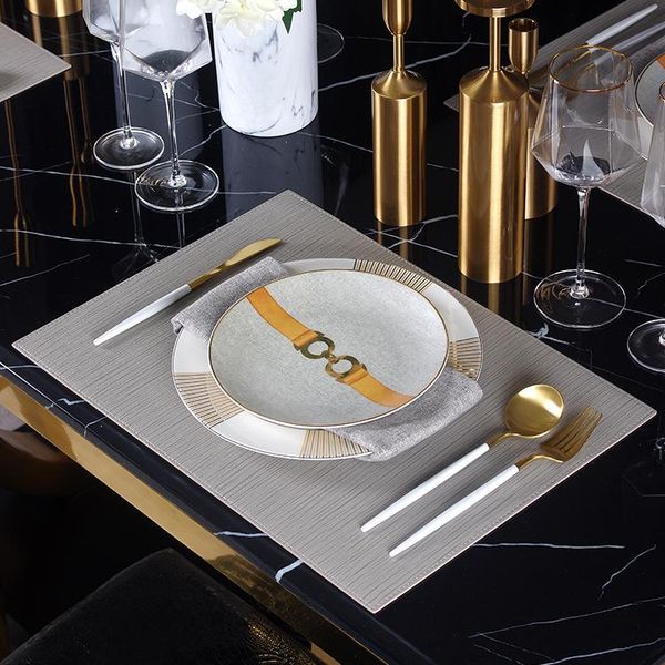 

nordic luxury plate sets creative ceramic steak trays decorative serving zestawy obiadowe home tableware db60pz dishes & plates