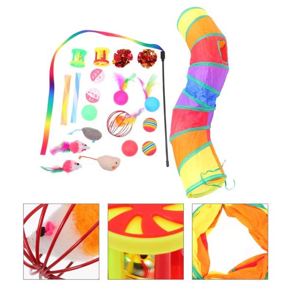 

cat toys 1 set teaser plaything lovely pet playthings