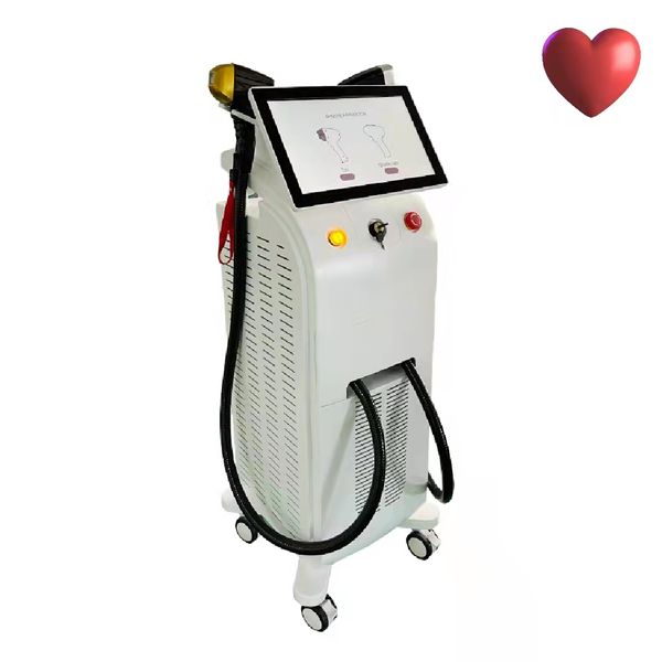

2022 new 3 wavelength 808 755 1064nm diode laser hair removal machine, Black