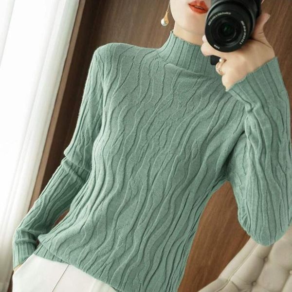 

women 20121 autumn winter fashion slim sweater female solid color warm pullover ladies knitted turtleneck q459 women's sweaters, White;black