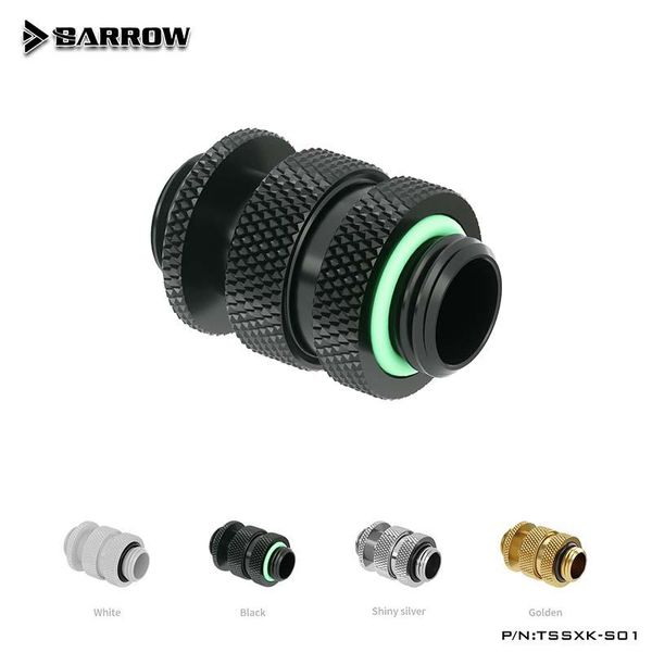 

barrow tssxk-s01,g1/4 male to rotary connectors/extender (16-22mm) water cooling pc system fittings for cooler fans & coolings