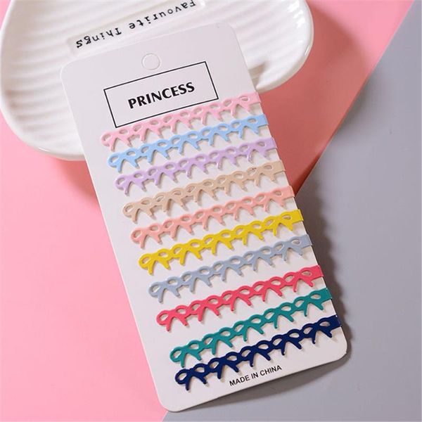 

korean geometric hair clips metal hairpins barrette hairgrip women girls candy color wave bobby pins styling accessories, Slivery;white