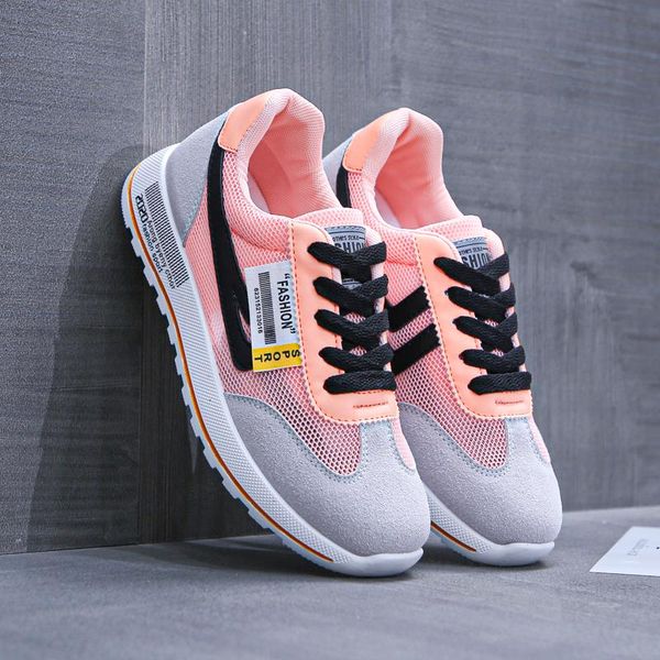 

cycling footwear sport shoes for men pink blue mens running mesh breathable athletic designer jogging shoe man, Black