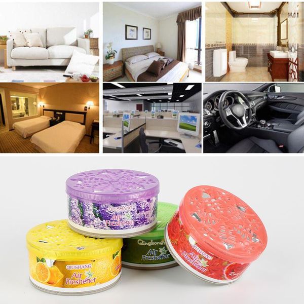 

car air freshener solid indoor deodorizing scent fragrance for homes 4 various flavors auto accessories