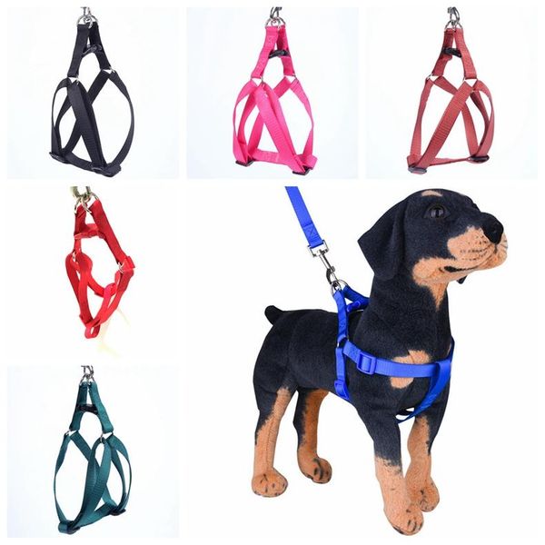 

dog cat harness leash adjustable vest collar puppy small outdoor walking halter pet belt collars & leashes