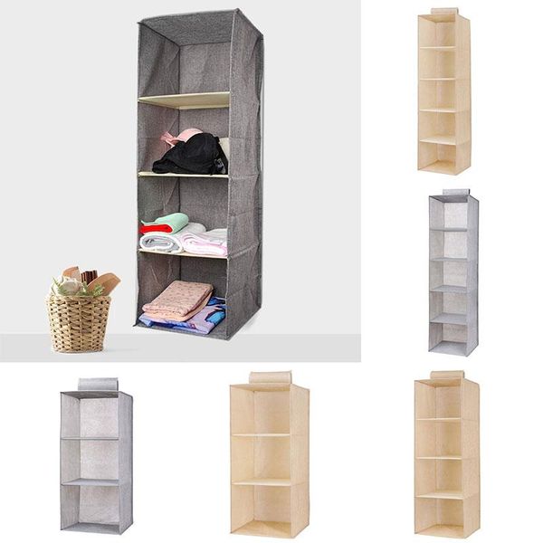 

washable cotton linen hanging bag imitation combination drawer wardrobe storage boxes & bins