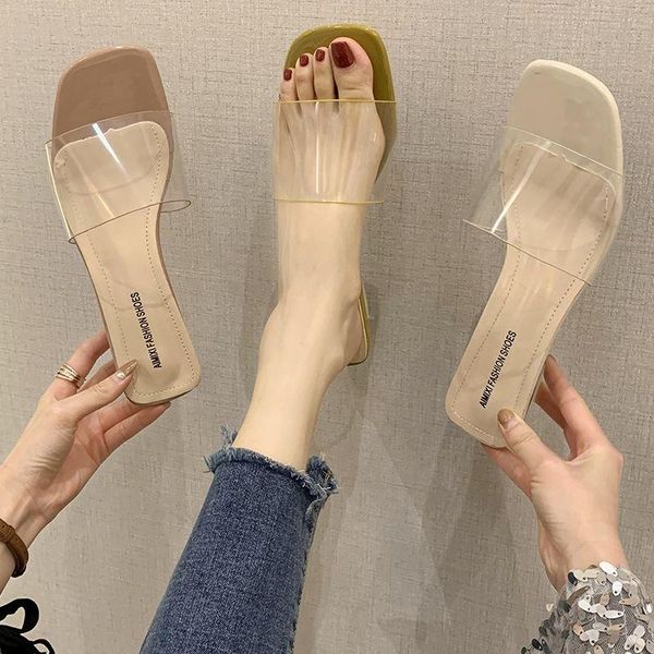 

dress shoes transparent women sandals crystal pointy toe high heels woman perspex spike heel back strap pumps casual pvc gladiator, Black