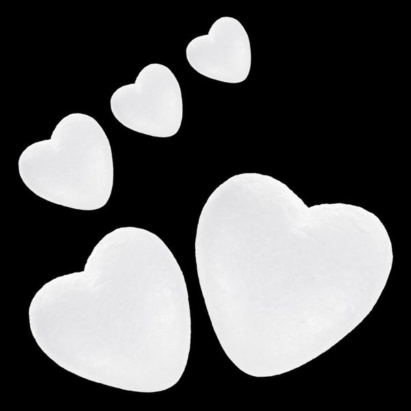 

party decoration heart shape white foam wedding decorations festival birthday parties accessories l5ye