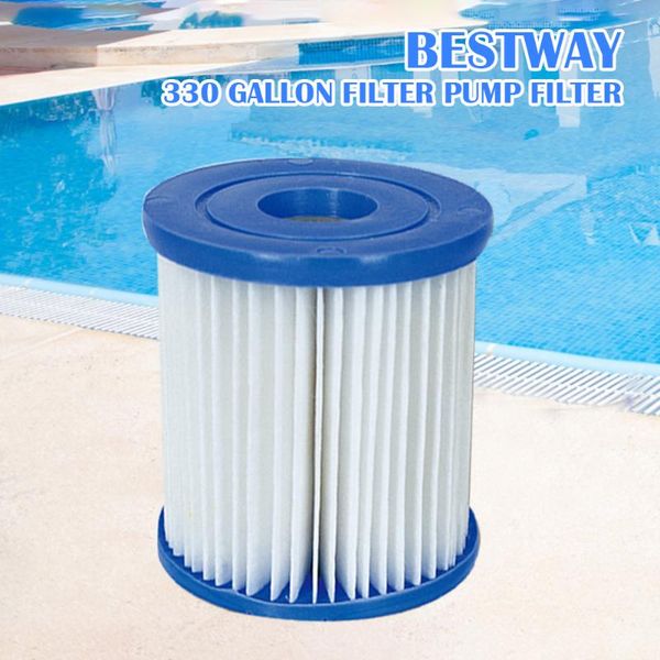 

pool & accessories 78x88mm inflatable swimming filter pump cartridge 330 gallon foam