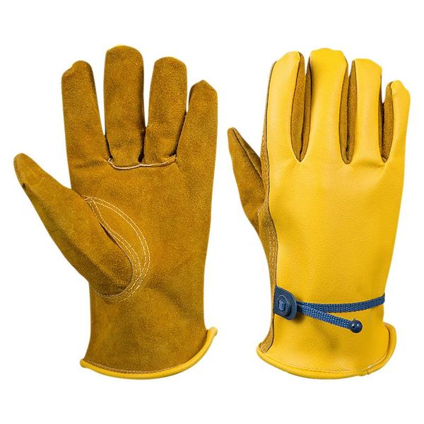 

garden tools safety work gloves heavy duty hand protection mechanic gardening builders cut protective disposable