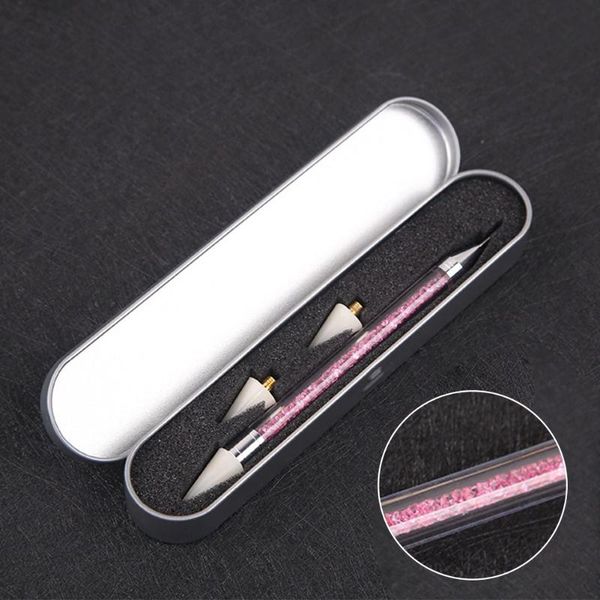 

nail art kits waxed head home salon quick gems picking clothing decoration rhinestone picker pen set with box portable diy manicure