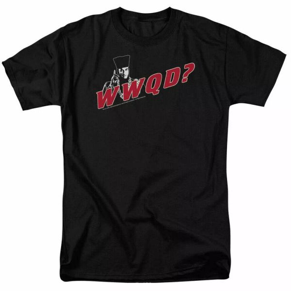 

star trek wwqd t shirt licensed sci-fi tv classic tee new black, White;black