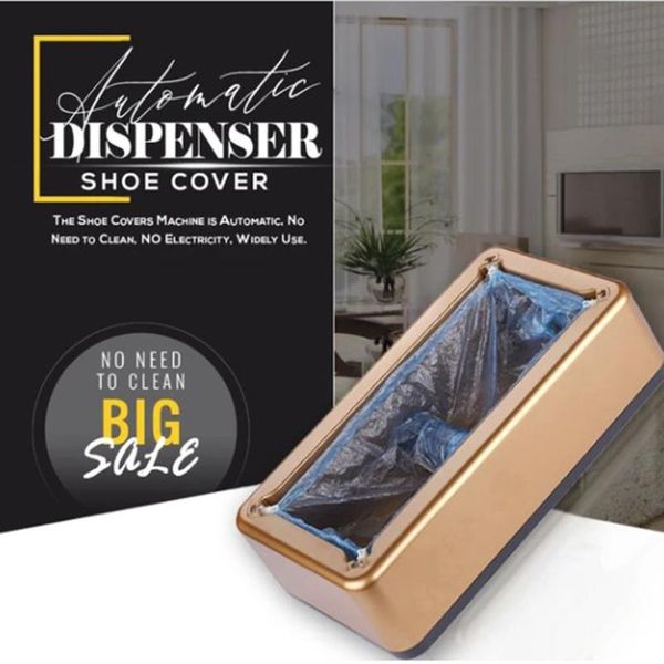 

automatic shoe cover dispenser office machine disposable household film dryers