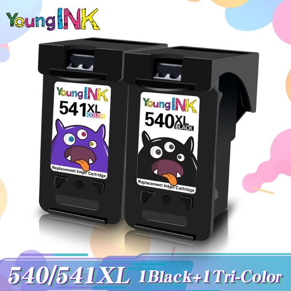

ink cartridges 1set youngink for canon 540xl 541xl cl-541 pg 540 cl 541 pixma mg4250 mx375 mx435 mx475 mx515 mx525 printer