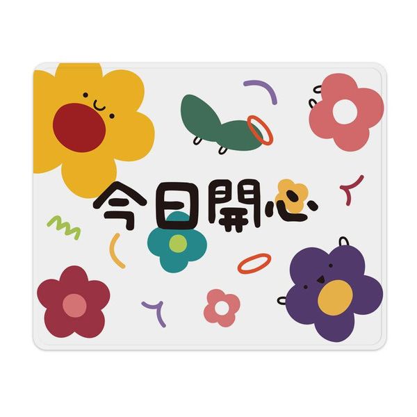 

mouse pads & wrist rests original fabric seamed pad flower cute rubber sole