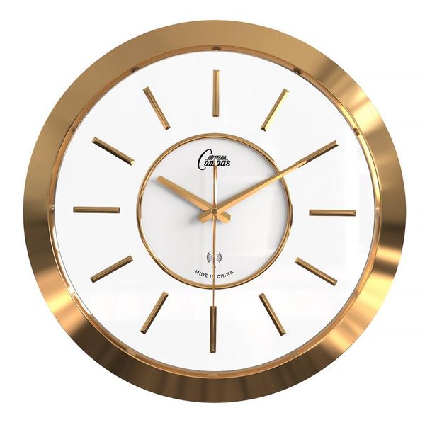 

nordic gold creative wall clock modern design luxury light luxurious living room large mechanism horloge home decoration clocks