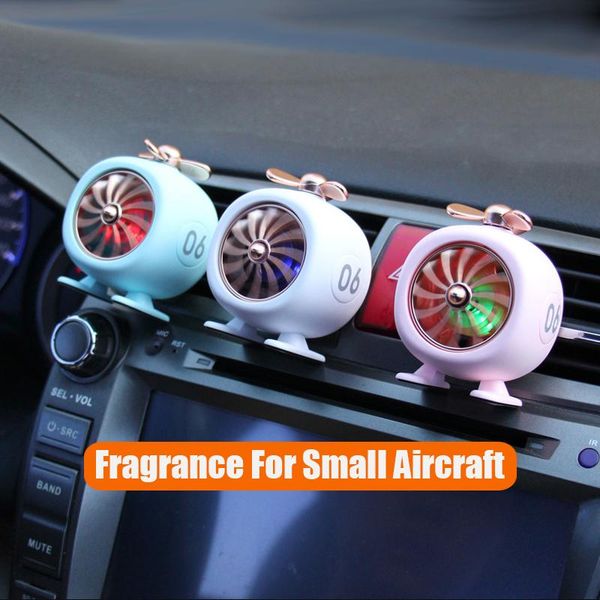 

car air freshener perfume accessories interior decorations lovely cartoonrotating airplane modeling auto outlet gift