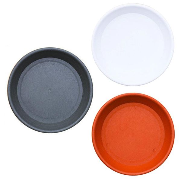 

planters & pots 3pcs plant saucer plastic round shape pot drip tray flowerpot planter pallet base for garden balcony indoor green planting