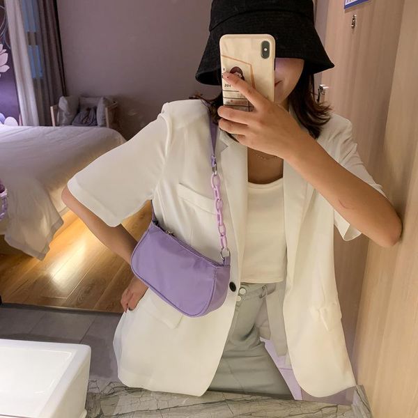 

fashion underarm bag portable french stick all-matching western style small fresh chain shoulder messenger cross body