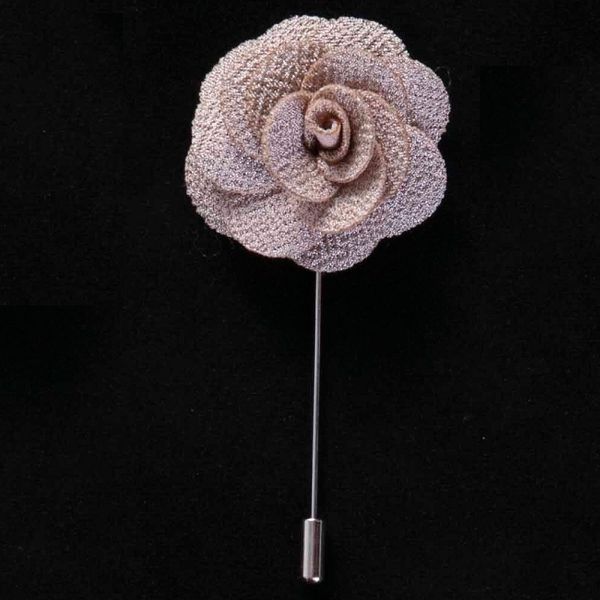 

wof handmade es camellia high grade fashion cloth insert men's long accessories pins long brooch suit brooch accessories, Gray