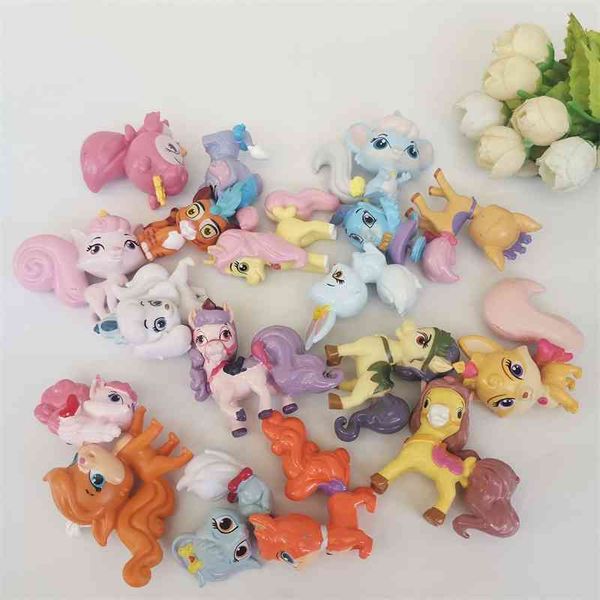 

4515a variety of court pet dogs, pony cute animals, cartoon animation, surrounding egg twisting toys and dolls