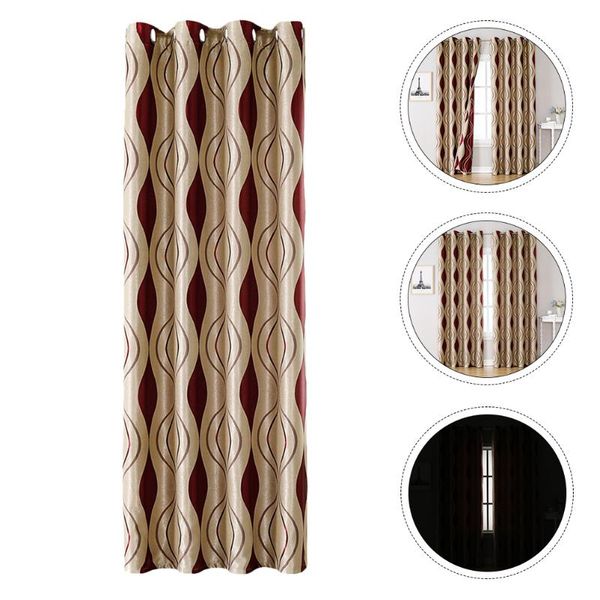 

curtain & drapes 1pc practical decorative ultraviolet-proof light brown