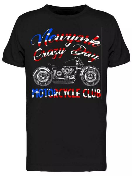 

New York Crazy Day Tee Men's -Image by Shutterstock, White;black