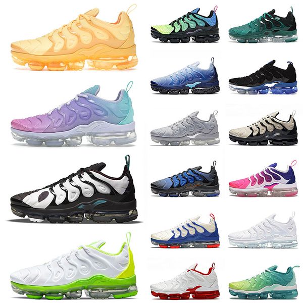 

wholesale 2021 fashion tn plus running shoes university gold size 13 pastel griffey white volt atlanta black royal off mens women trainers s