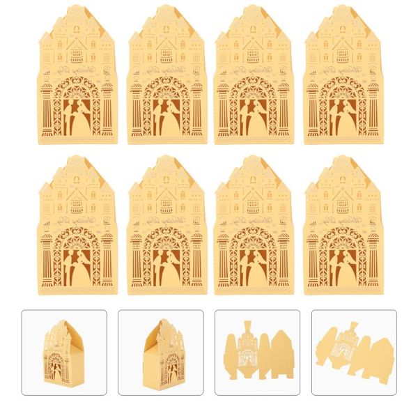 

gift wrap 20pcs exquisite pierced wedding candy boxes adorable premium