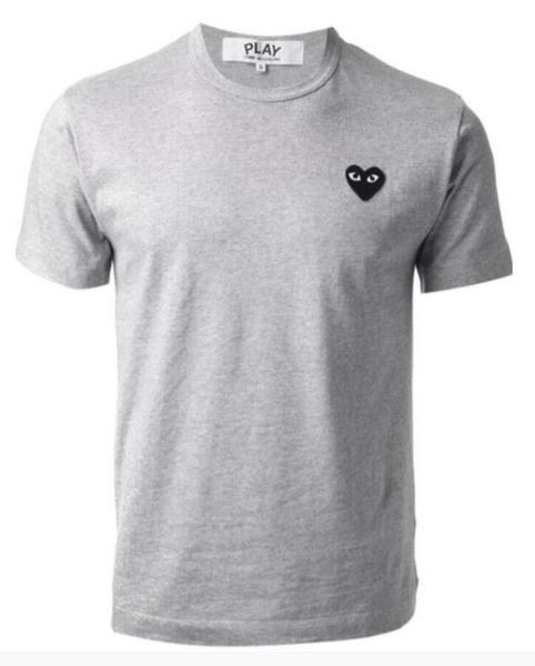 

cdg play commes mens designer with heart sport tee shirts des garcons white pablo stripe for summer vetements 2021l, White;black