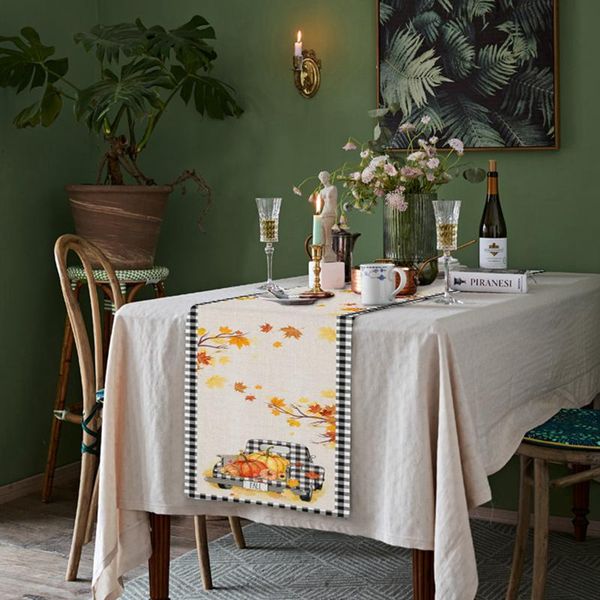 

table cloth creative thanksgiving pumpkin print cover tablecloth decorating tool for dining room restaurant