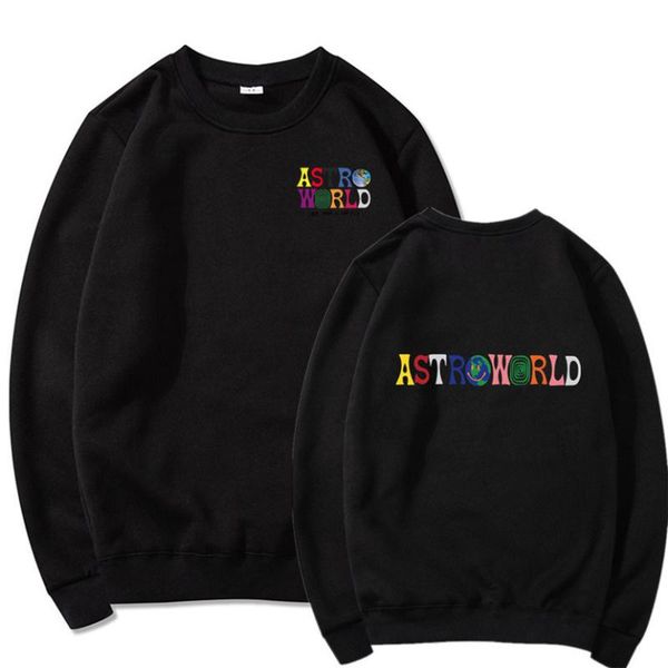 

men's hoodies & sweatshirts women and men travis scoastroworld sweatshirt auturm winter hi hop for pullover, Black