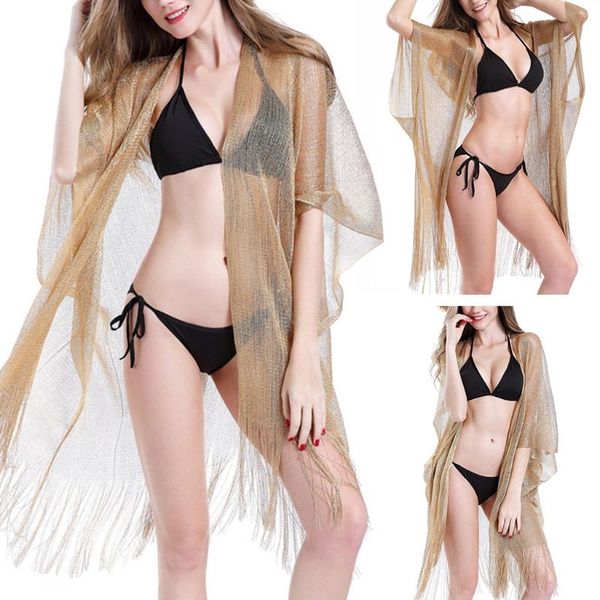 

women's swimwear k5da women beach cover up summer swimsuit bikini short dress bathing suit blouse, White;black