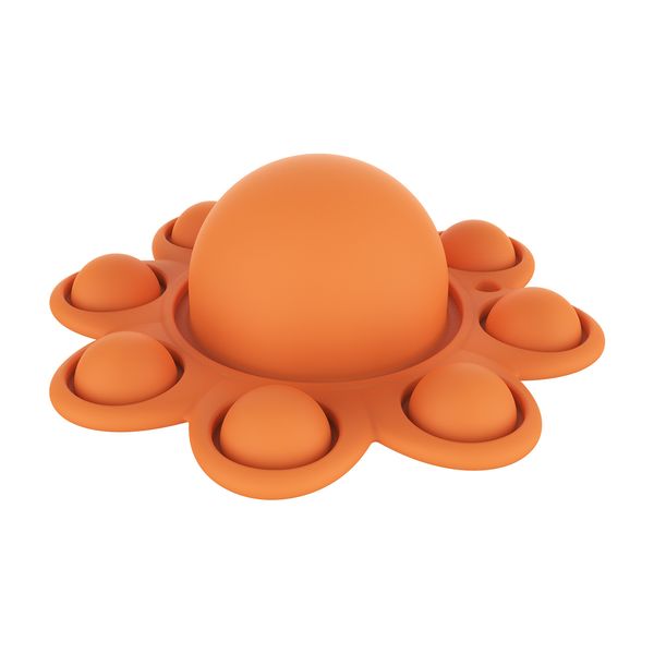 

finger toy bubble movement fish silicone decompression