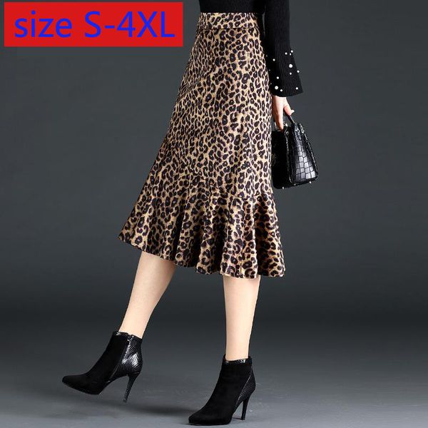 

skirts arrival fashion autumn spring wrap hip super casual mid-calf skirt women plus size s m l xl 2xl 3xl 4xl zqcl, Black