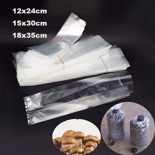 

planters & pots mushroom spawn grow bag substrate high temp pre sealable garden supplies growing planting pvc bags tool