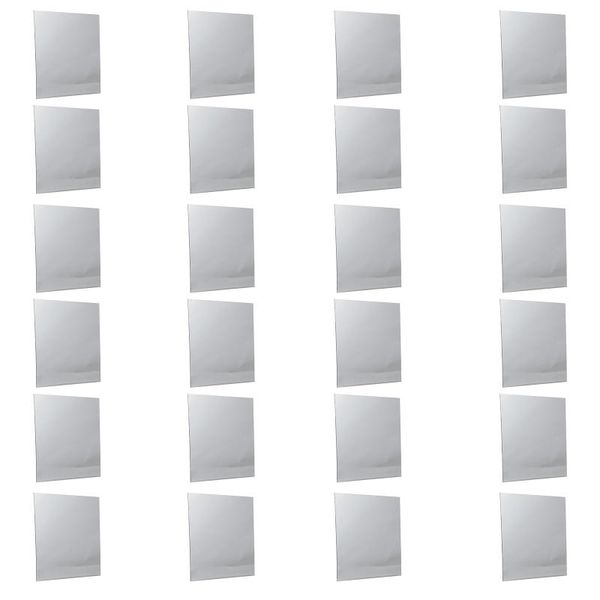 

wall clocks 24pcs acrylic mirror sticker self-adhesive decal diy modern decoration