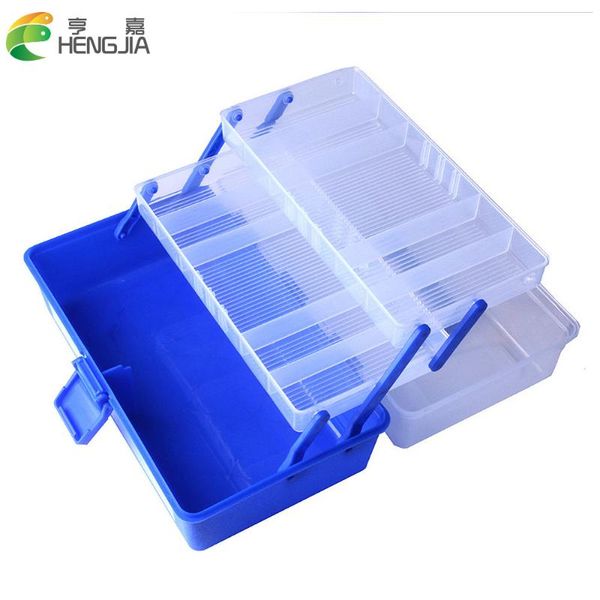 

fishing accessories hengjia 1pc waterproof lures box hard plastic storage case container pesca tackle